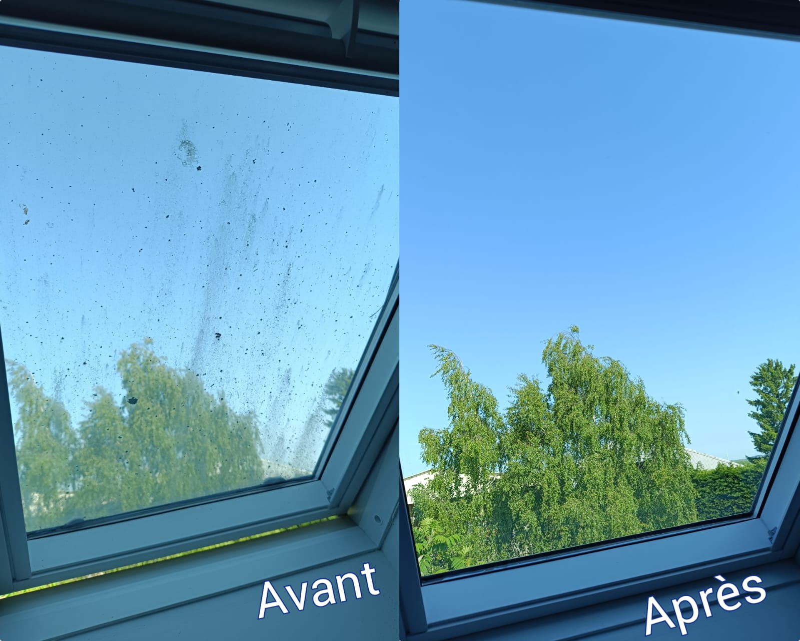 Photo avant/après B